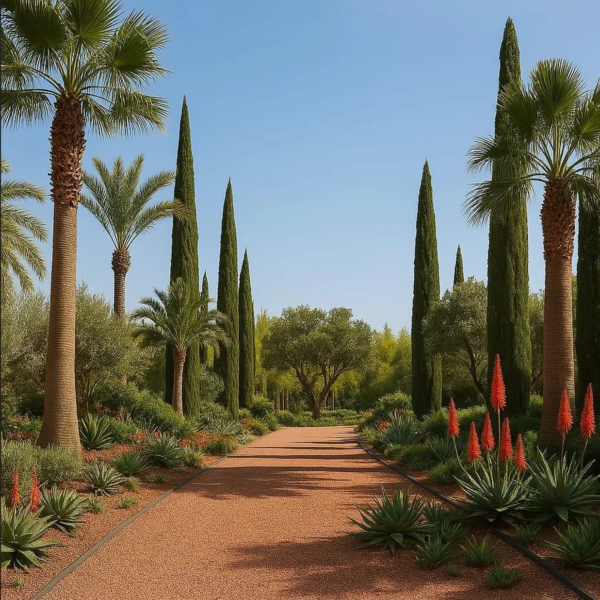 DFM, Domaine photo — Résidentiel à Marrakech — BURO BO Landscapes Maroc
