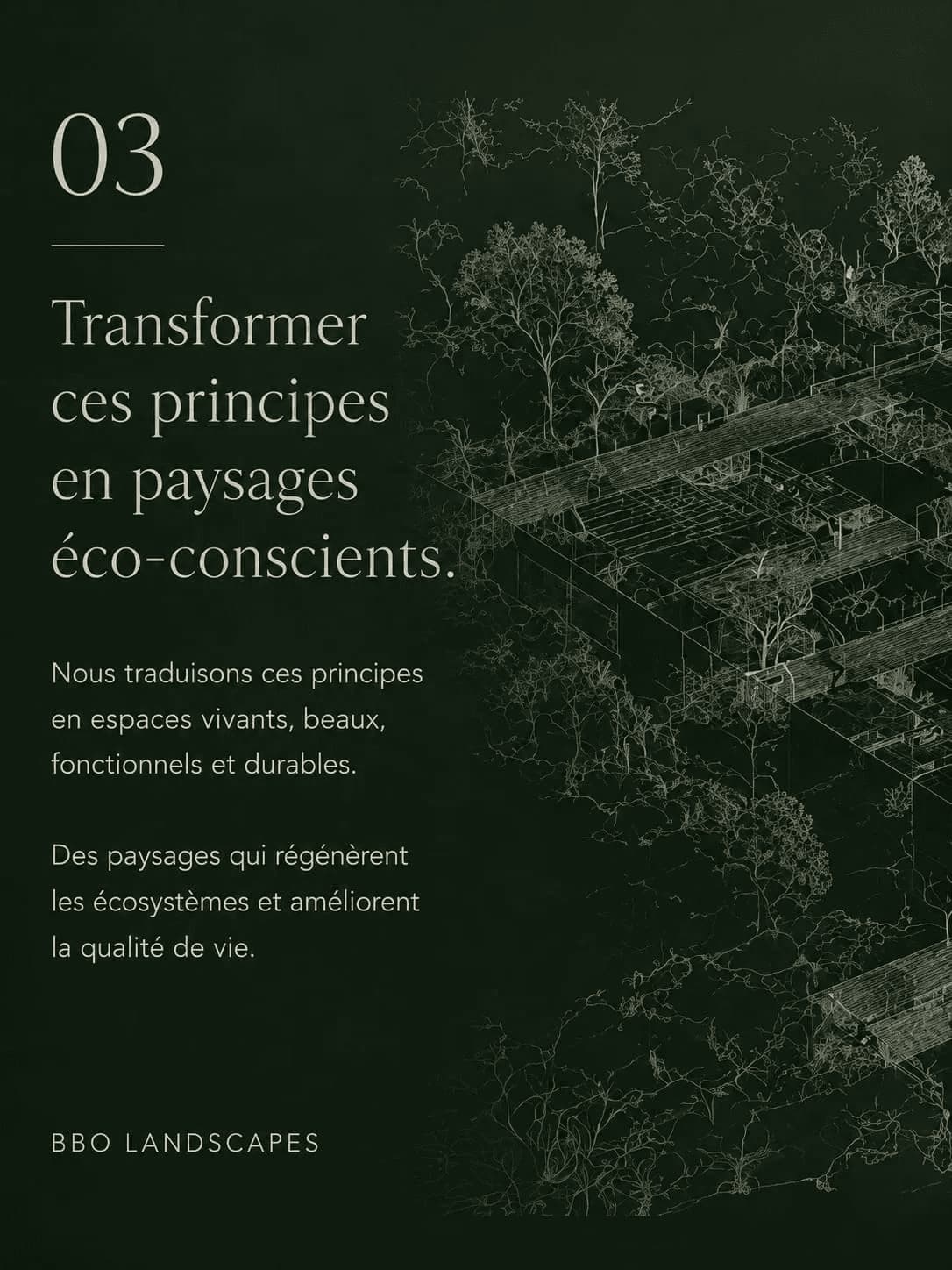 Système paysager étape 03 — BURO BO Landscapes Maroc